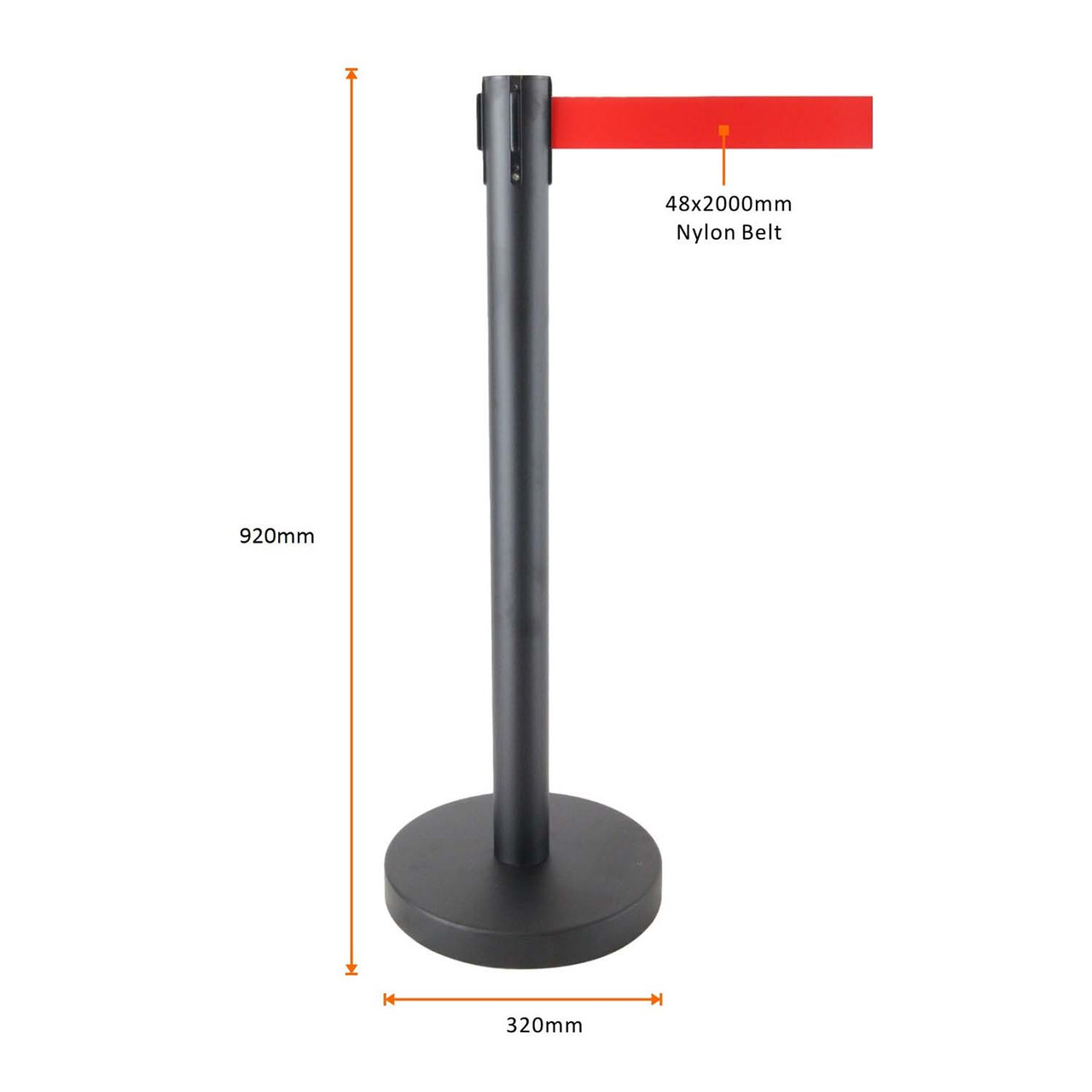 Retractable Path Post Retractable Post for Sale at Retail Display Direct