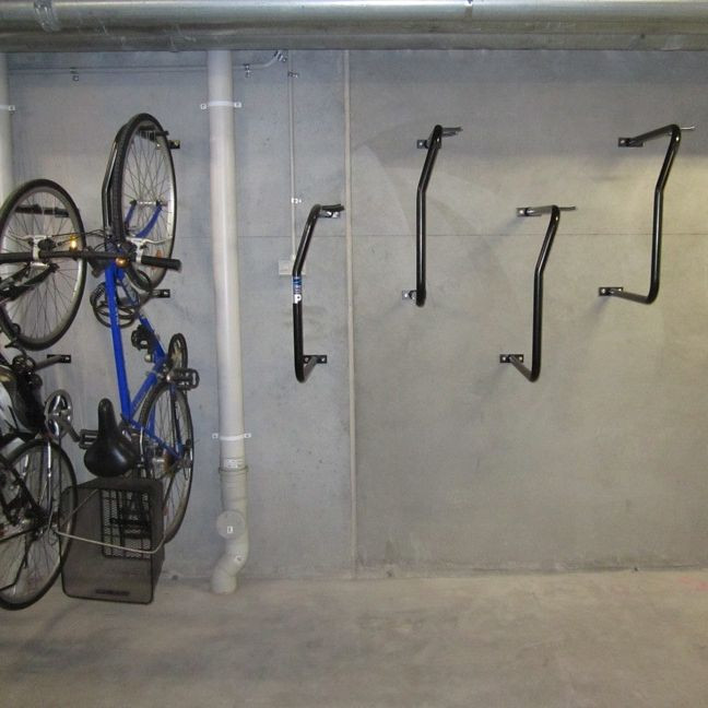 Wall Mounted Bike Rack: Durable Steel for Space Optimization