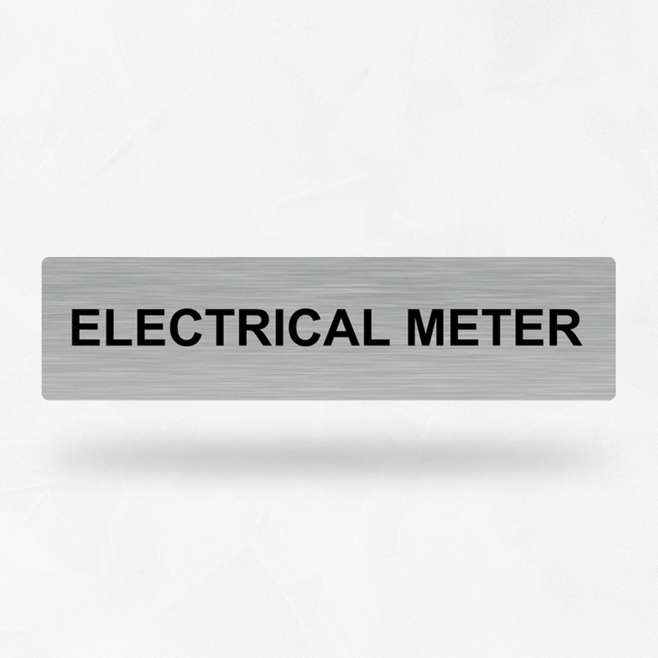 Sign For Meter Statutory Sign - Electrical Meter Sign