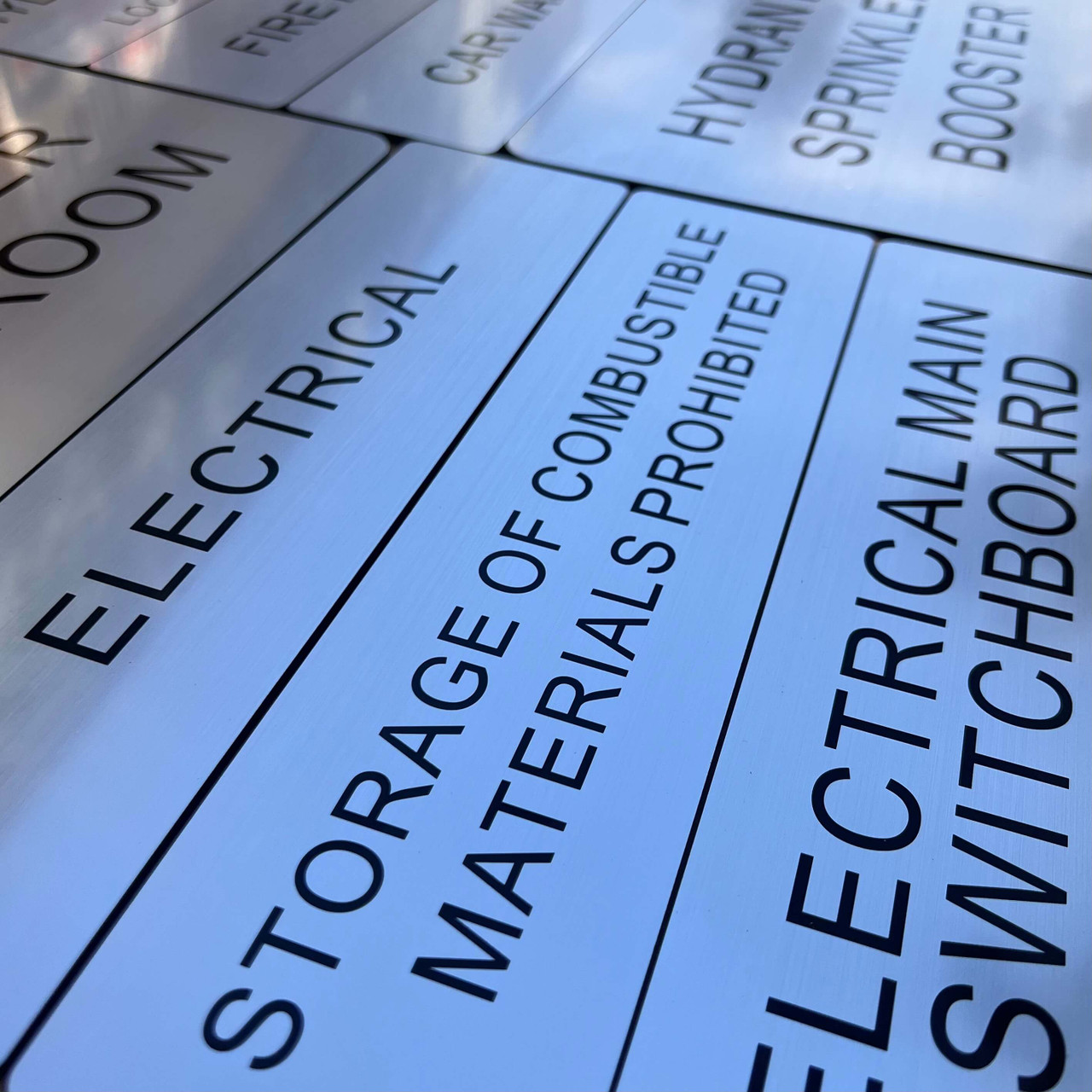 Statutory Sign - Electrical Meter Sign