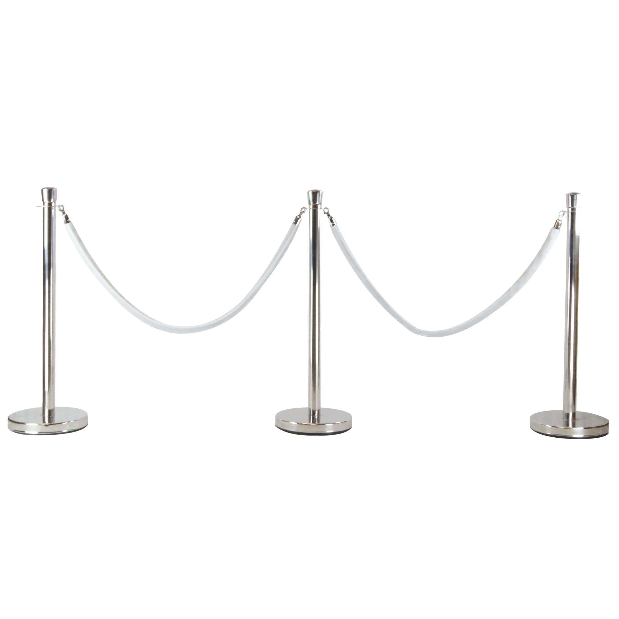 Rope Barrier and Rope Bollards for Queue Control