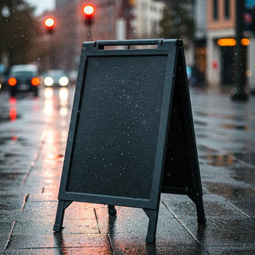 Wooden vs Plastic A-Frame Signs: Which Material Is Better for Your Outdoor Signage?