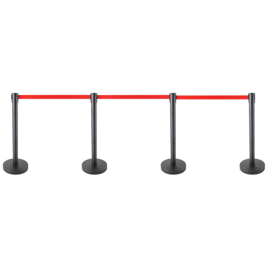 Retractable Safety Barrier and bollards