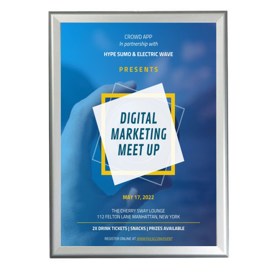 A0 Heavy Duty Snap Frames 32mm