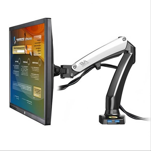 Monitor Mount Desktop 17''- 27'' Twin USB