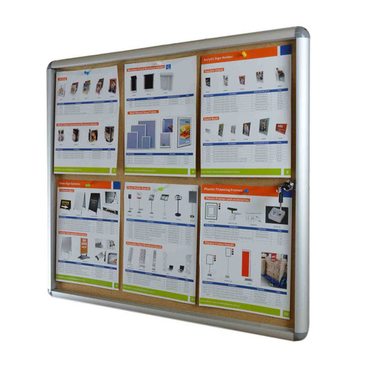 Indoor notice board & pinboard board