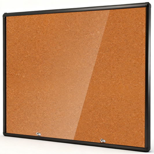 Notice Board Cabinets 15xA4 Indoor Black