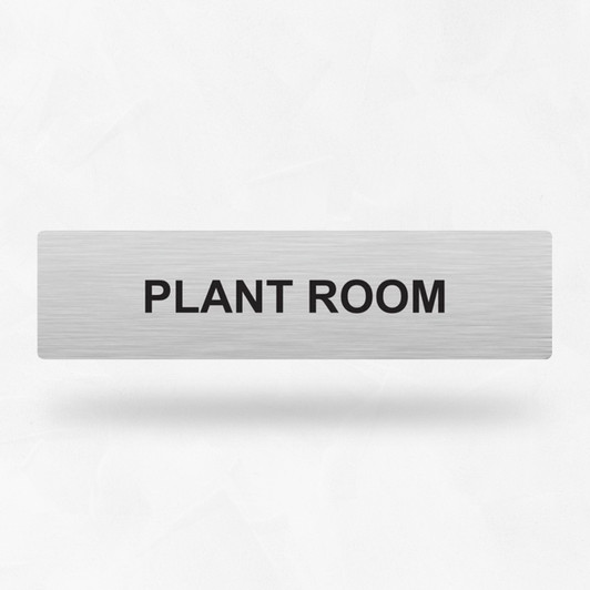 Statutory Sign - Plant Room Sign Statutory Sign - Plant Room Sign
