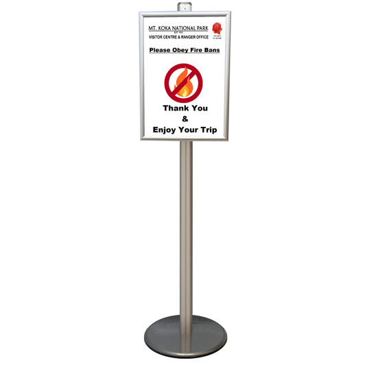 A2 Poster Stand with Eco Frame - Single Sided