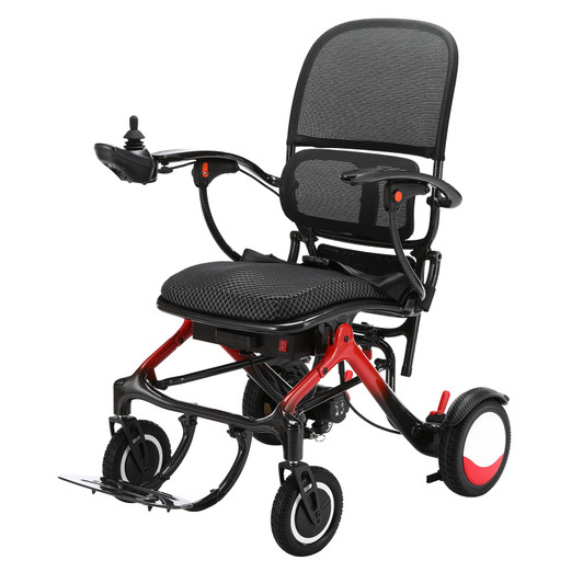 Infinity Carbon Ergo Electric Wheelchair- Mesh Back