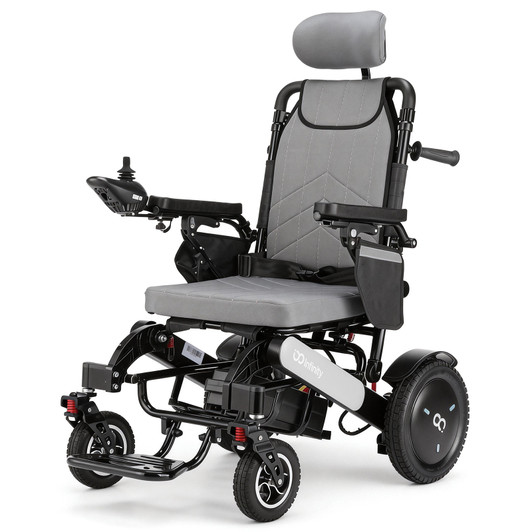 Infinity Comfort Electric Wheelchair Grey