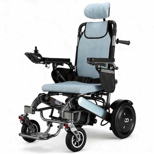 Infinity Comfort Electric Wheelchair – Blue
