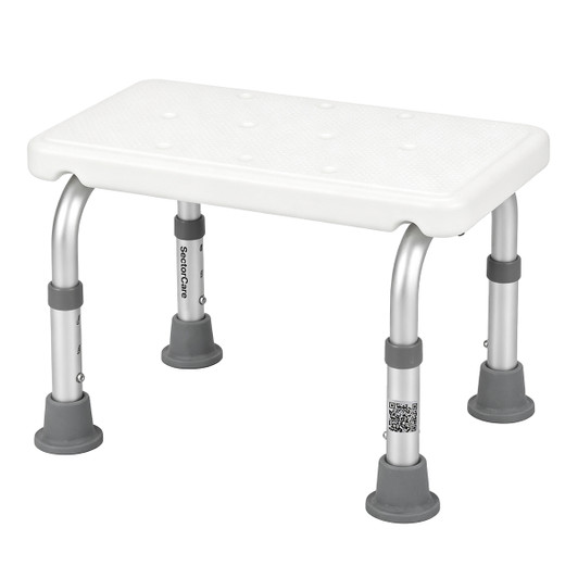 Height Adjustable Aluminium Shower Stool