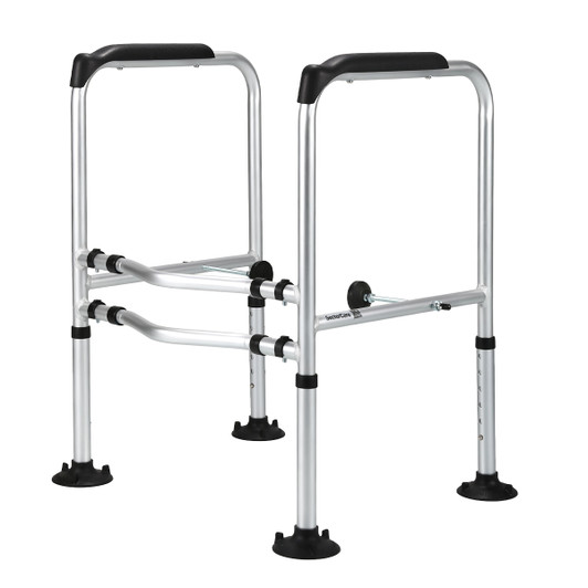 Height Adjustable Toilet Safety Frame with Large Suction Feet