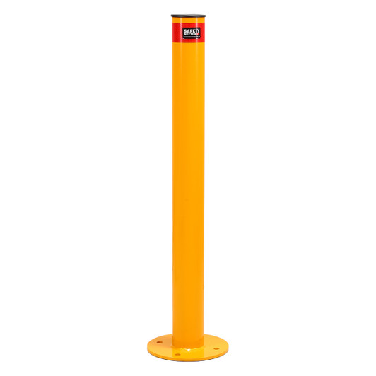 Safety Sector Surface Mount Fixed Bollard 89mm