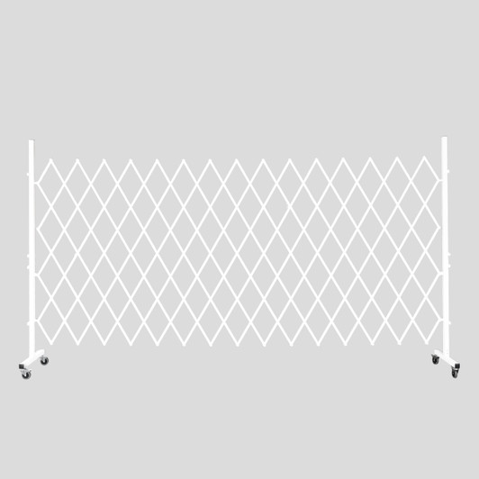 Heavy Duty 2m High Expandable Gate  – White – 3.5m