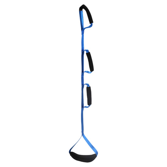 SectorCare Leg Lifter Strap 100cm, 3 Grips, Foot Sling for Bed and Car