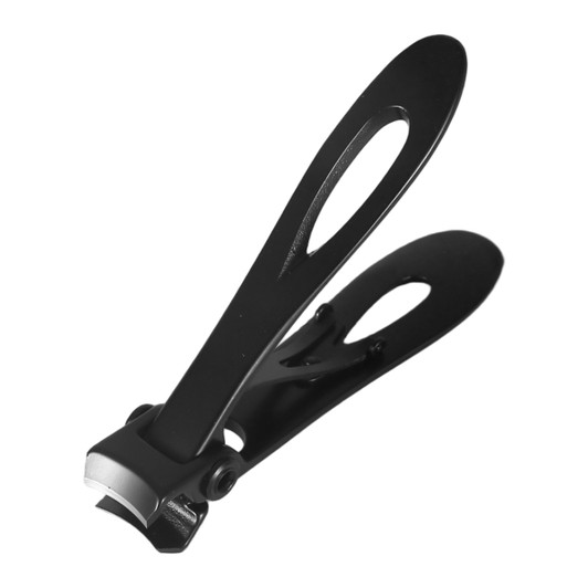 SectorCare Nail Clipper with Magnifier Wide Jaw Black