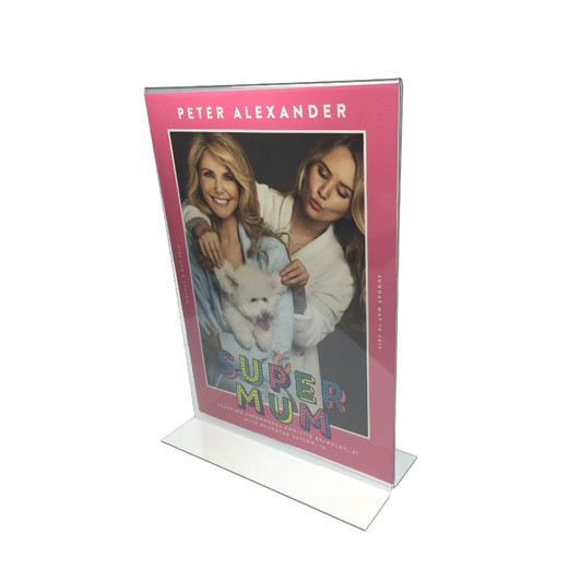 A5 Acrylic Sign Holder Double Sided
