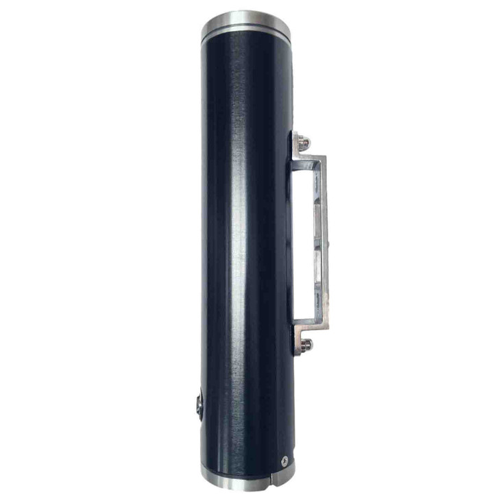 Wall mounted ashtray black