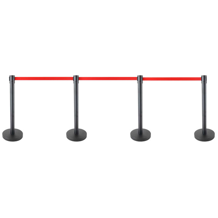 Retractable Queue Barrier