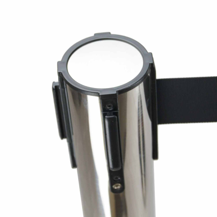 Retractable Queue Barrier