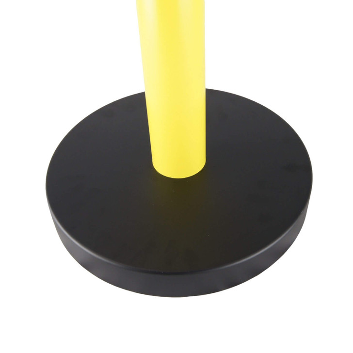 Safety Retractable Barrier- Black and Yellow