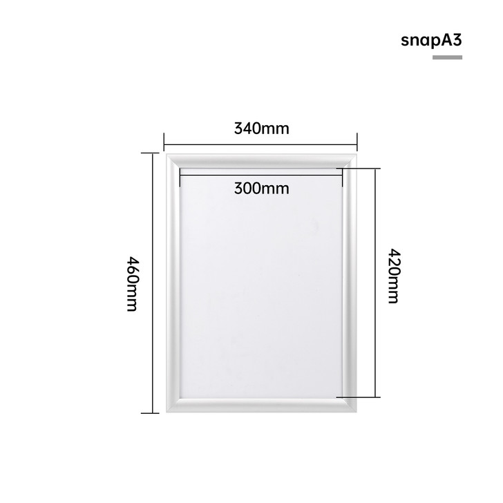 A3 Snap Lock Frames