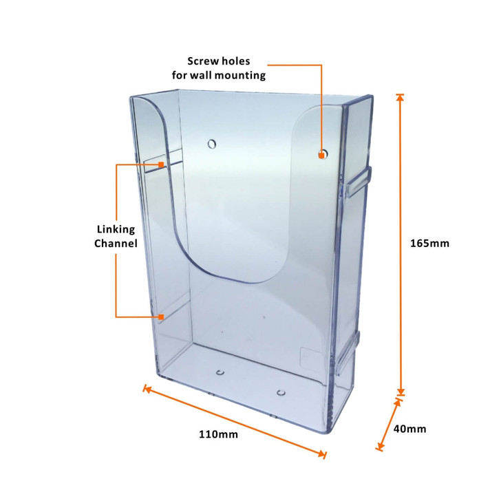 DL Wall Brochure Holder