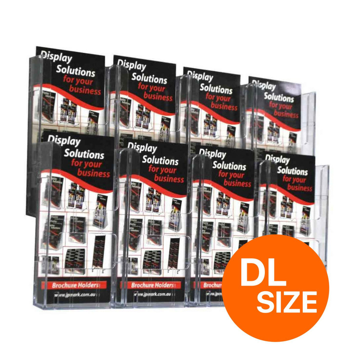 8xDL wall brochure holder