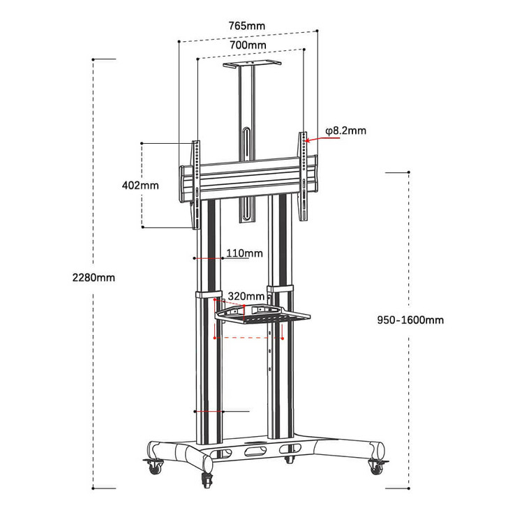 TV Floor Stand