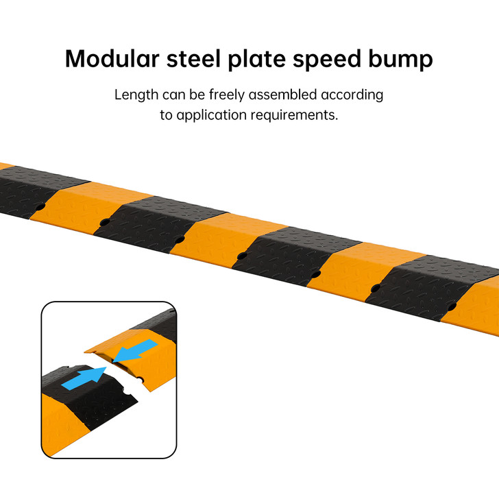 Steel Speed Hump- 1m Module