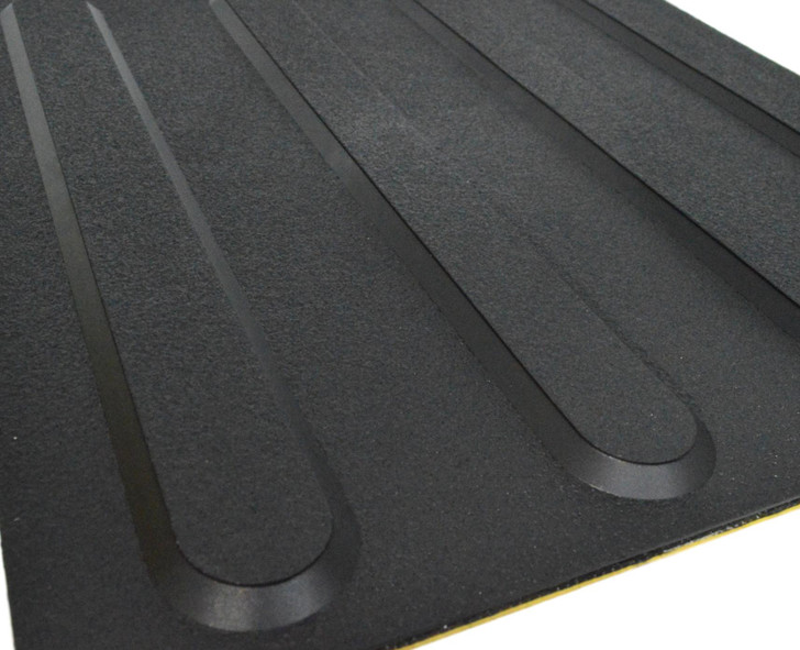 Tactile Pad Directional- Peel and Stick 300x300mm Black