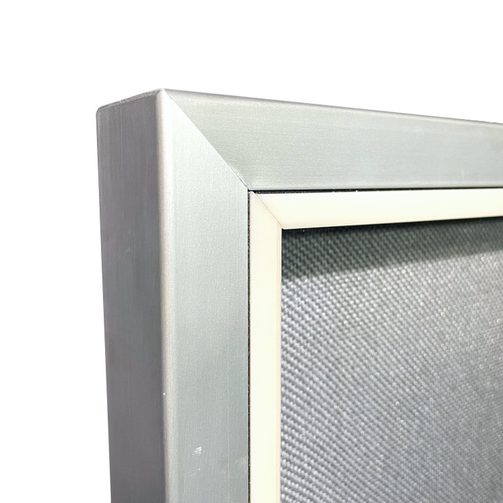 Fabric Notice Board- 1200x900 Grey