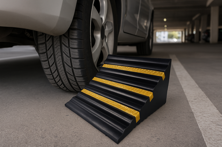 Anti-Slip Rubber Wheel Chock 320x290x260mm