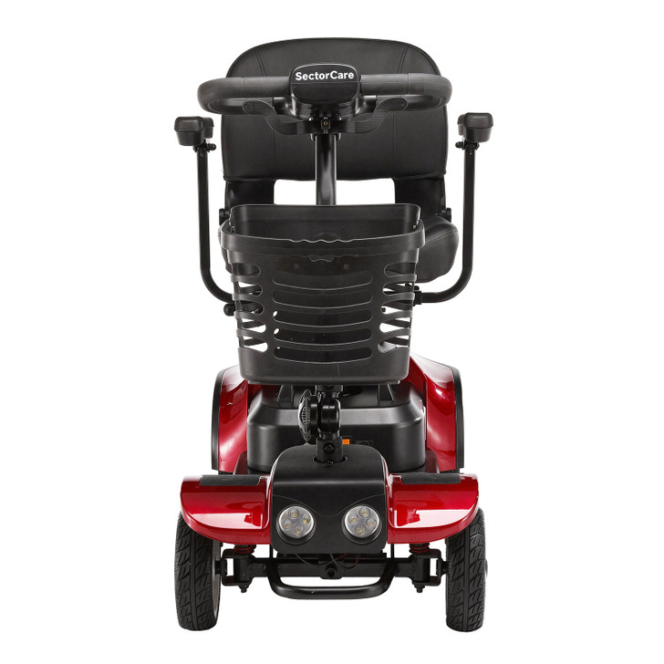 SectorCare Travel Mobility Scooter - Red
