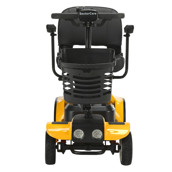 SectorCare Travel Mobility Scooter - Yellow
