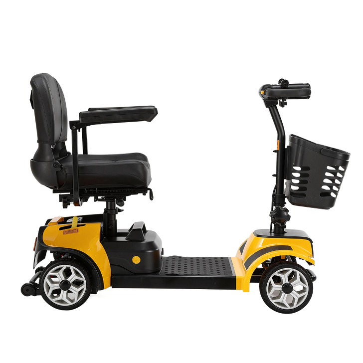 SectorCare Travel Mobility Scooter - Yellow