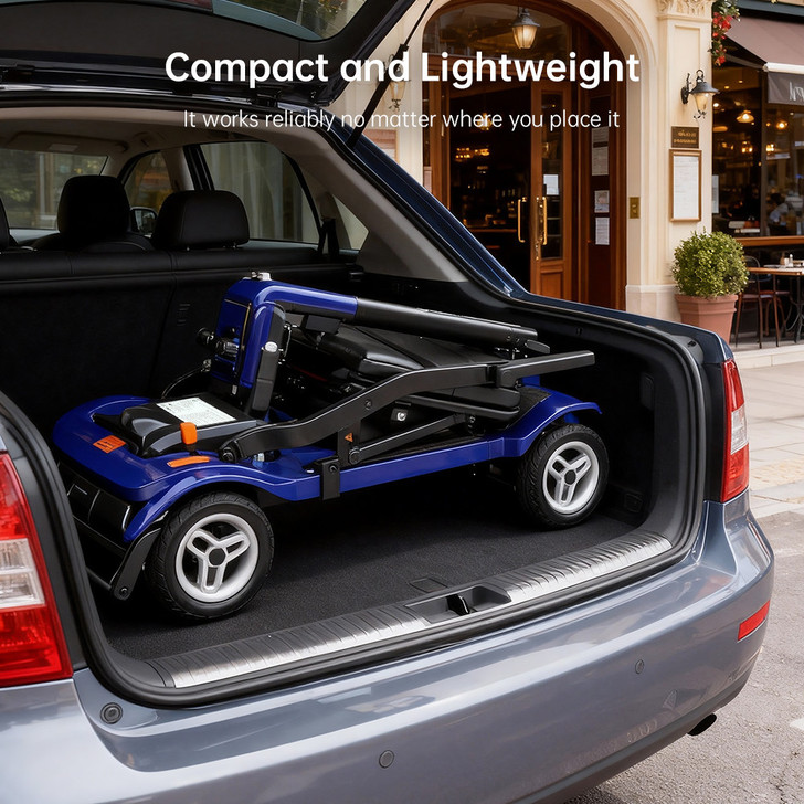 Infinity Ultra Lite Mobility Scooter- Blue