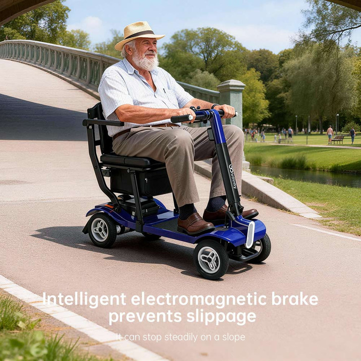 Infinity Ultra Lite Mobility Scooter- Blue
