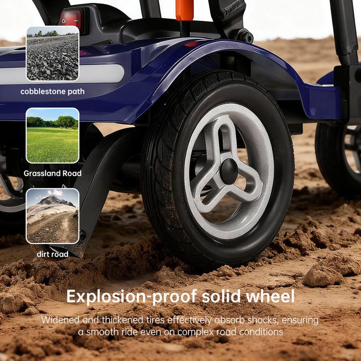 Infinity Ultra Lite Mobility Scooter- Blue