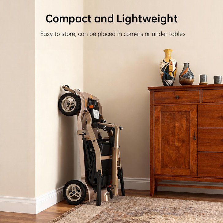 Infinity Ultra Lite Mobility Scooter- Champagne