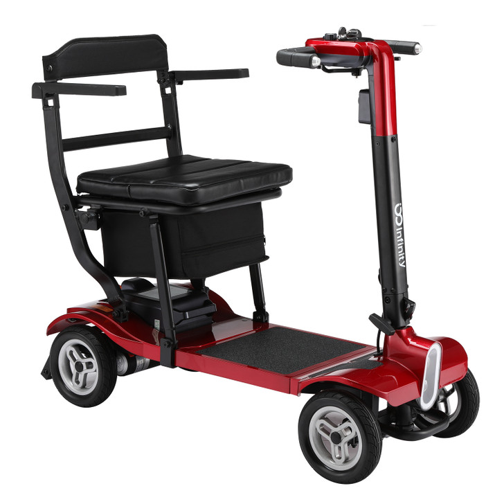 Infinity Ultra Lite Mobility Scooter-Red