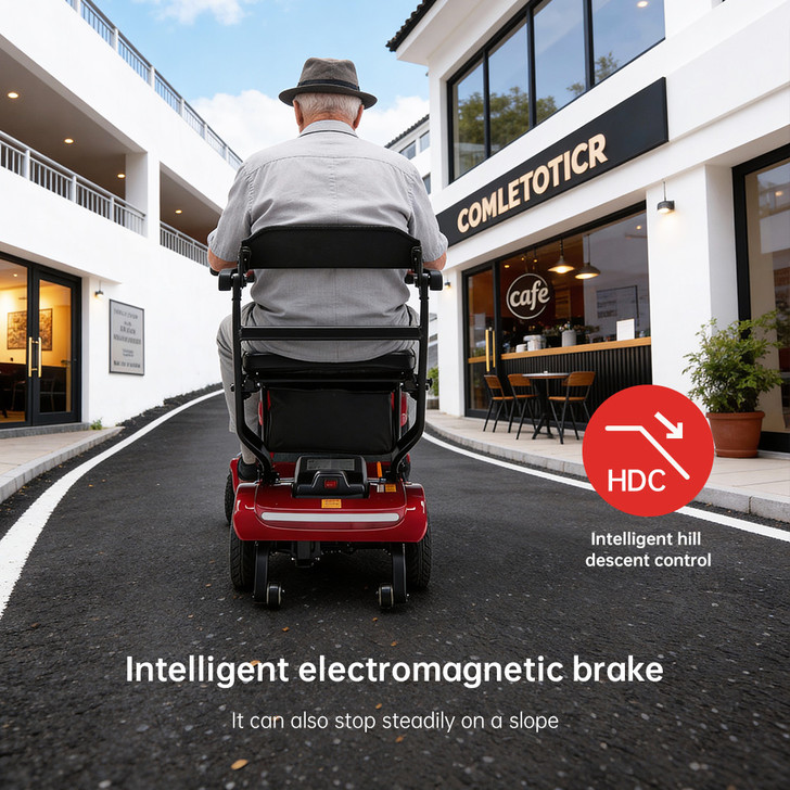 Infinity Ultra Lite Mobility Scooter-Red
