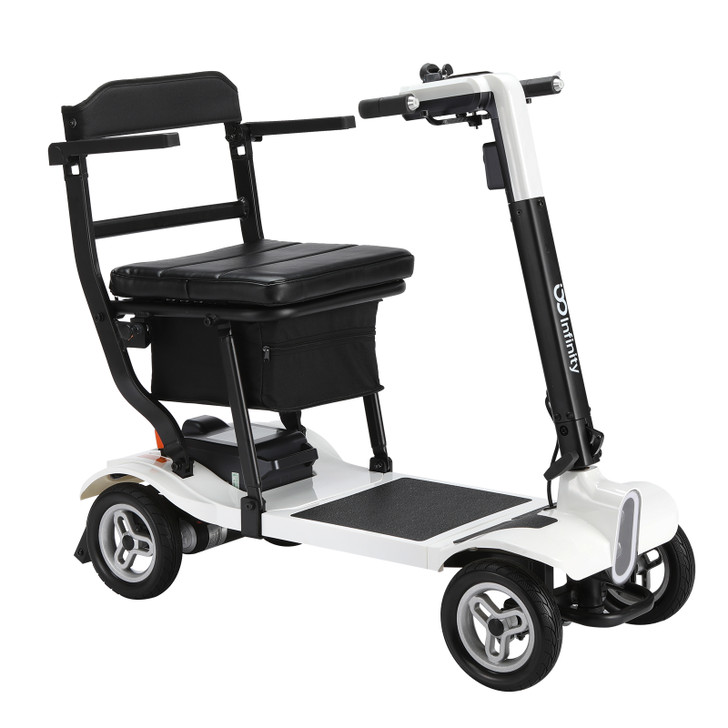 Infinity Ultra Lite Mobility Scooter- White
