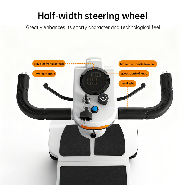 Infinity Ultra Lite Mobility Scooter- White