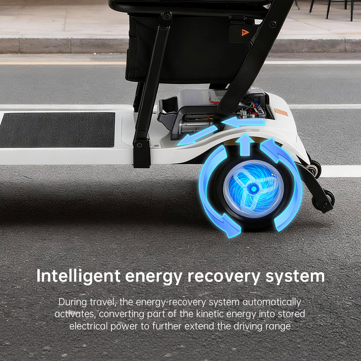 Infinity Ultra Lite Mobility Scooter- White