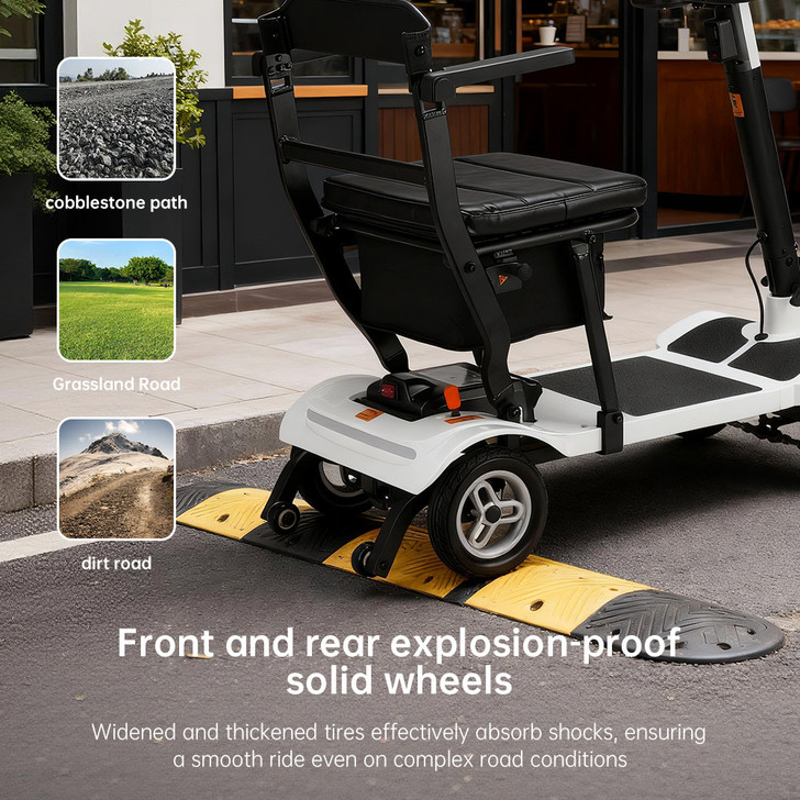 Infinity Ultra Lite Mobility Scooter- White
