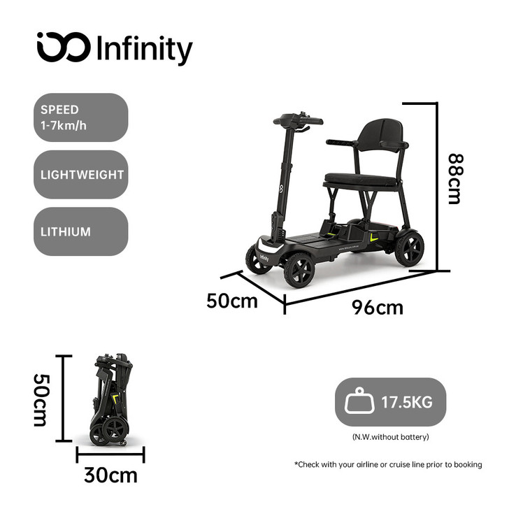 Infinity Motion Electric Mobility Scooter