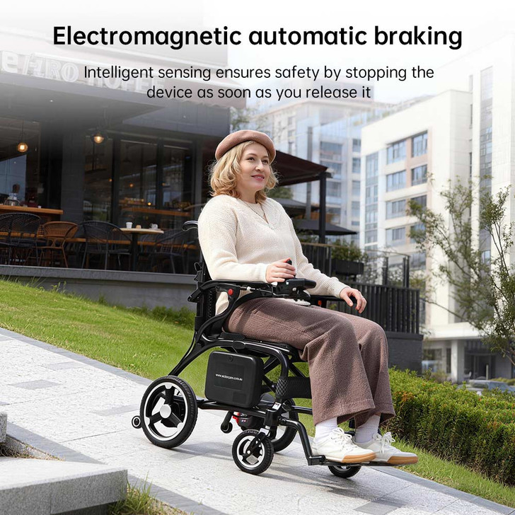 Infinity Feather Electric Wheelchair Carbon Fibre